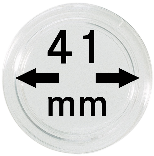 Kapsle Lindner na mince, 41 mm, 10ks/bal (S2255041P)