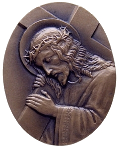 Plaketa "Kristus s krížom" BP (670077)