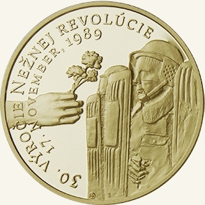 Medaila MS AV 30. výročie Nežnej revolúcie (670470)