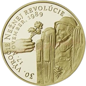 Medaila MS AV 30. výročie Nežnej revolúcie (670470)