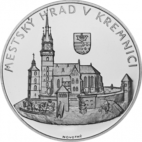 Strieborná medaila, MESTSKÝ HRAD V KREMNICI (671000o)