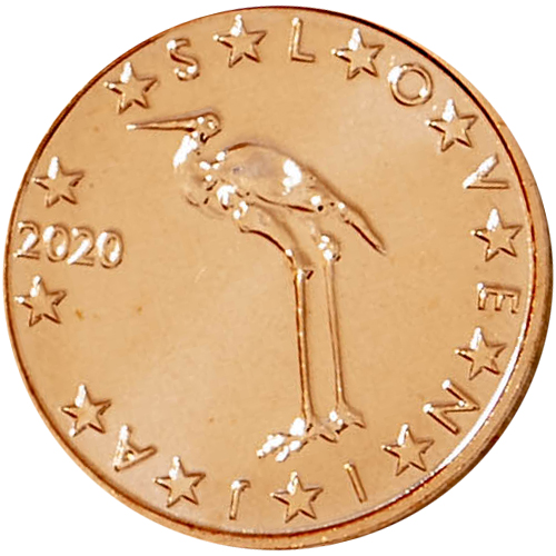 1 cent 2020 Slovinsko ob.UNC