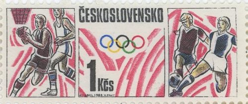 Známka, Československo 1988, Olympijské hry 1988