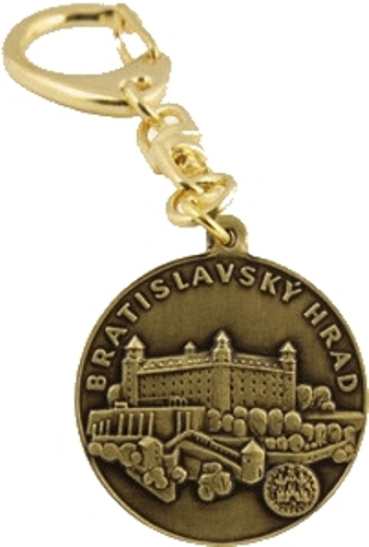 Kľúčový prívesok BP Bratislavský hrad (694037d)