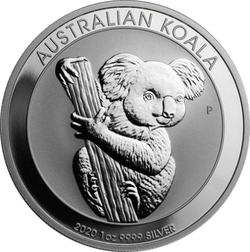 Dollar 2020 Austrália BU 1 Oz Ag Australian Koala