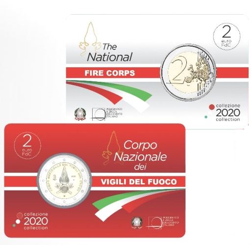 2 euro 2020 Taliansko cc.BU karta, hasičský zbor