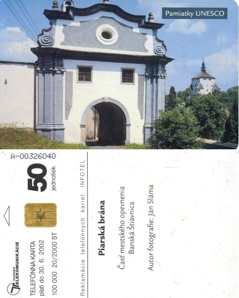 Tel.Karta, 2000 Slovensko, ST, Piarská brána 