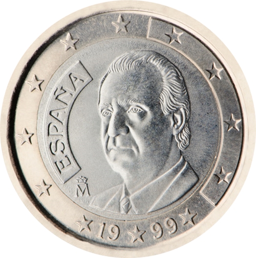 1 euro 2005 Španielsko ob.UNC