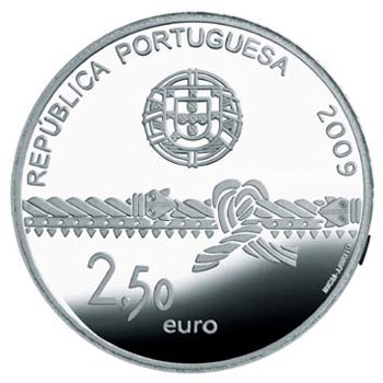 2,50 euro 2009 Portugalsko UNC Belém