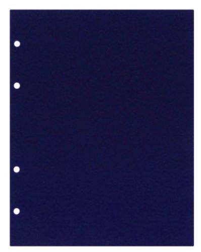 Listy pre odznaky, 2ks/bal, modré (S5460 PA)