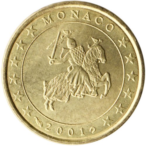 20 cent 2002 Monako ob.UNC
