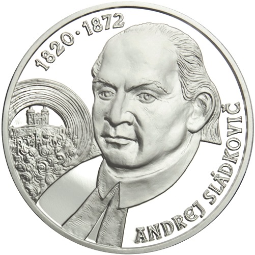 Strieborná medaila, ANDREJ SLÁDKOVIČ - MARÍNA (671280)