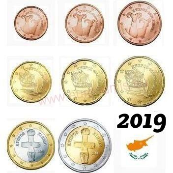 SET 2019 Cyprus UNC (3,88€)