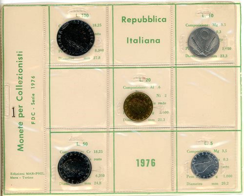 SADA 1976 Taliansko UNC