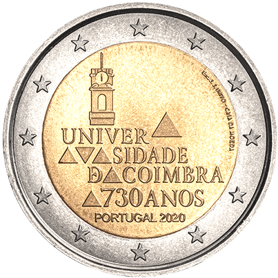 2 euro 2020 Portugalsko cc.UNC univerzita v Coimbre
