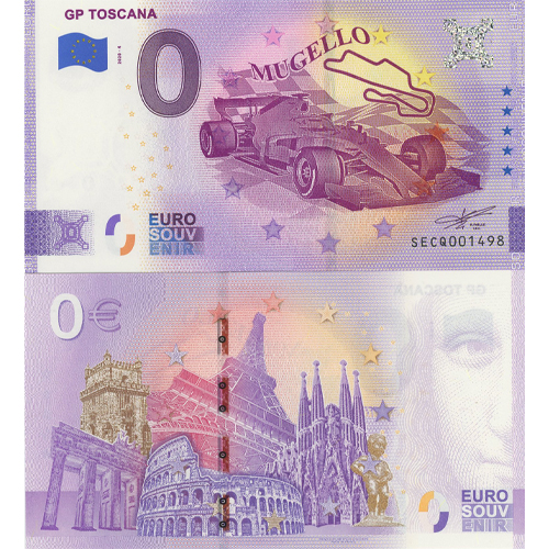 0 euro suvenír 2020/4 Taliansko UNC GP Toscana (ND)