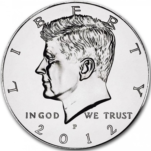 Half Dollar 2012 P USA UNC, John F. Kennedy