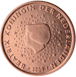 1 cent 2001 Holandsko ob.UNC