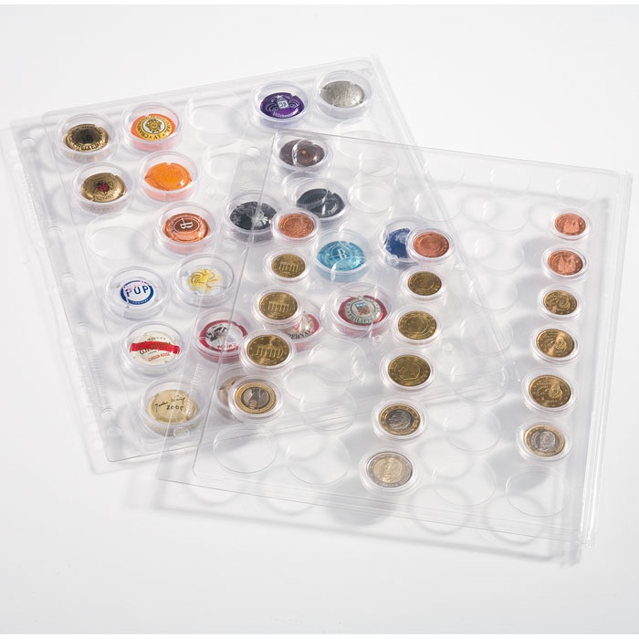 Listy ENCAP na mince v kasli, 2ks/bal, 5 x euroset (ENCAPEURO) IN