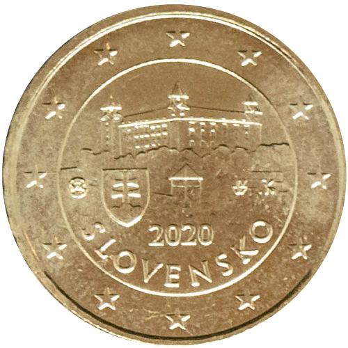 10 cent 2020 Slovensko ob.UNC