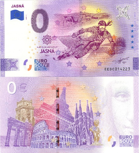 0 euro suvenír 2020/1 Slovensko UNC Jasná (Anniversary 2020)