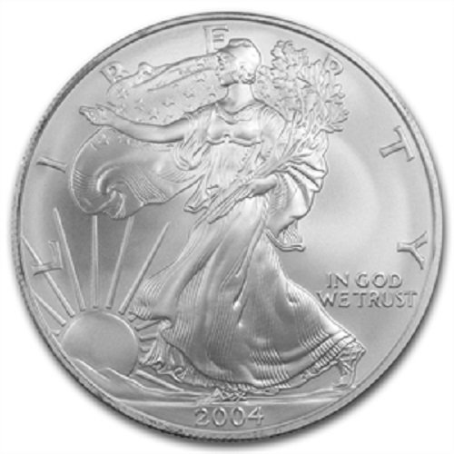 Dollar 2004 USA UNC 1 Oz Ag American Eagle