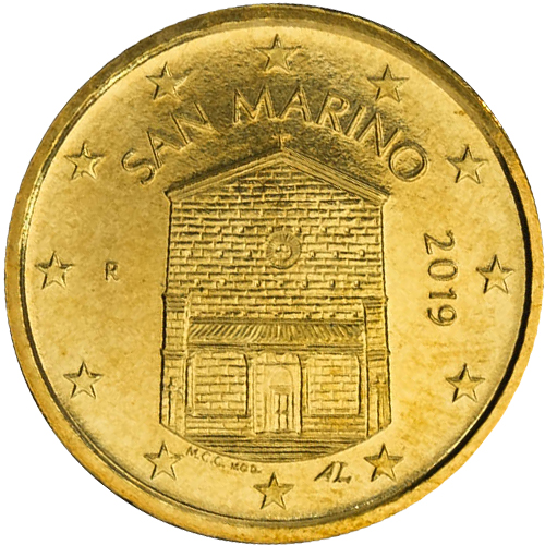 10 cent 2019 San Marino ob.UNC