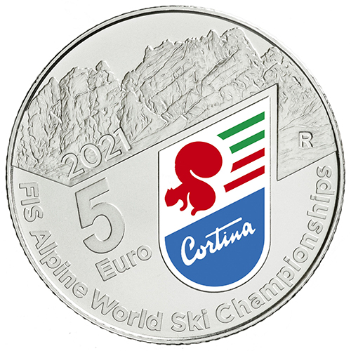 5 euro 2021 Taliansko BU Majstrovstvá sveta v alpskom lyžovaní