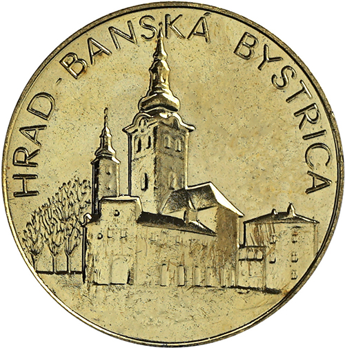 Žetón BL, Hrad - Banská Bystrica (670127b)