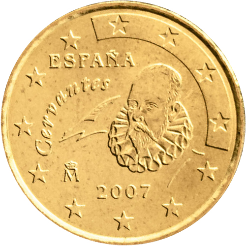 10 cent 2007 Španielsko ob.UNC