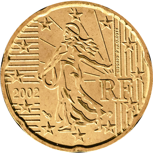 50 cent 2002 Francúzsko ob.UNC