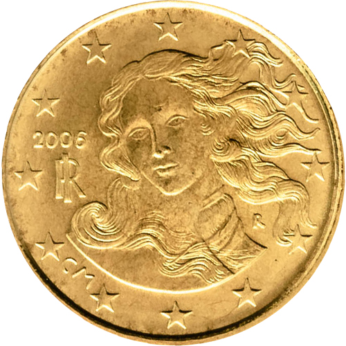 10 cent 2006 Taliansko ob.UNC