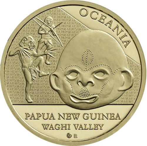 100 Francs CFA 2020 Congo PROOF motív Papua Nová Guinea (522819)