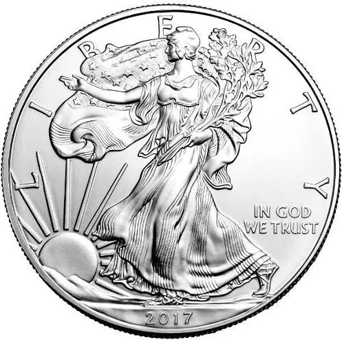Dollar 2017 USA UNC 1 Oz Ag American Eagle