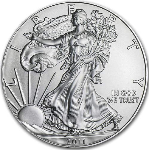 Dollar 2011 USA UNC 1 Oz Ag American Eagle