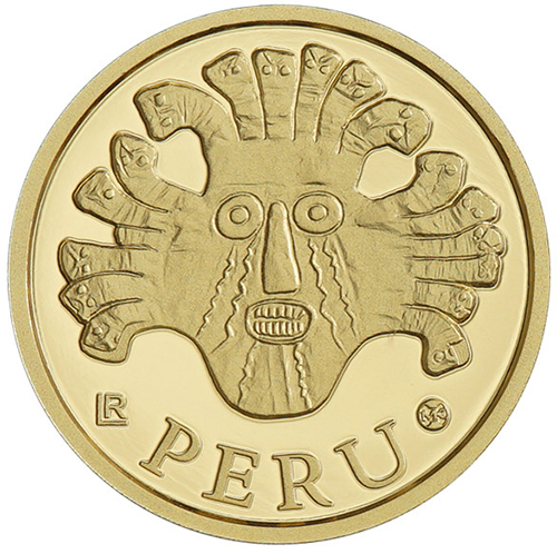 50 Francs CFA 2020 Congo PROOF motív Peru (522824)