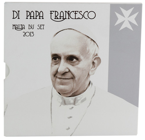 SADA 2013 Malta BU Pope Francesco (3,88€) (MT:1:2)