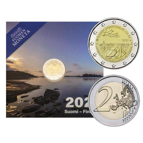 2 euro 2021 Fínsko PROOF Alandské ostrovy