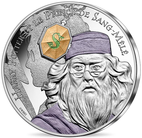 10 euro 2021 Francúzsko BU blister, Albus Dumbledore