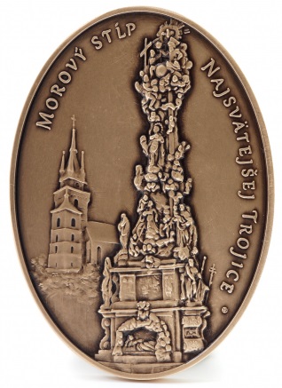 Medaila BP, Morový stĺp Najsvätejšej Trojice v Kremnici (670486)
