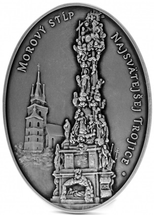 Medaila SP, Morový stĺp Najsvätejšej Trojice v Kremnici (670501)