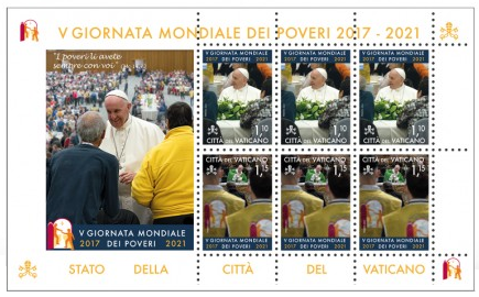 Hárček 2021 Vatikán čistý, Piaty svetový deň chudobných