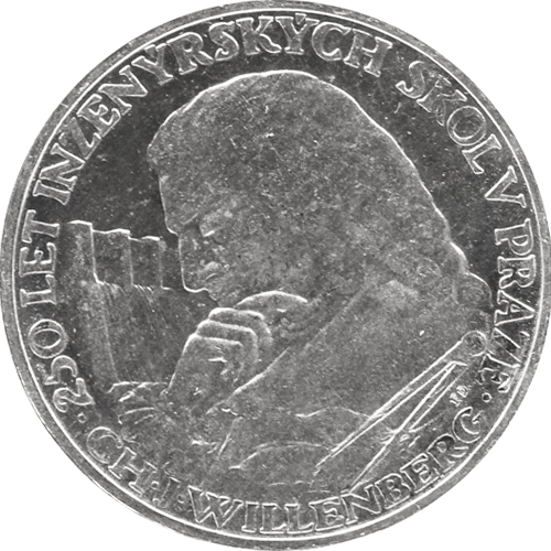 10 Korún 1957 Československo, Ch. J. Willlenberg