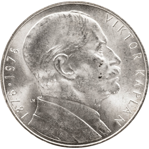 100 korún 1976 Československo Viktor Kaplan