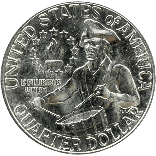 Quarter Dollar 1976 D USA Nezávislosť USA