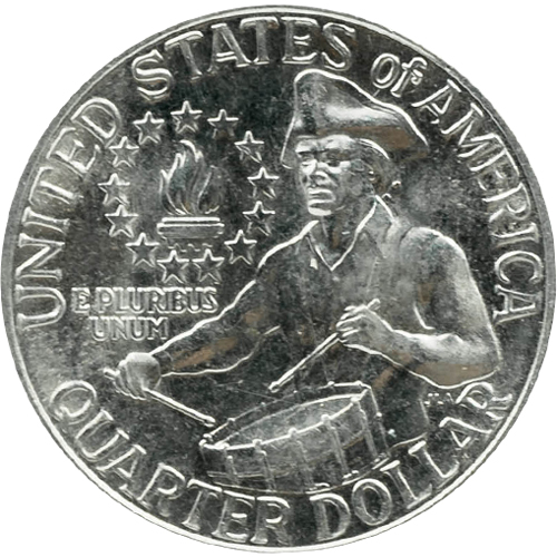 Quarter Dollar 1976 D USA Nezávislosť USA