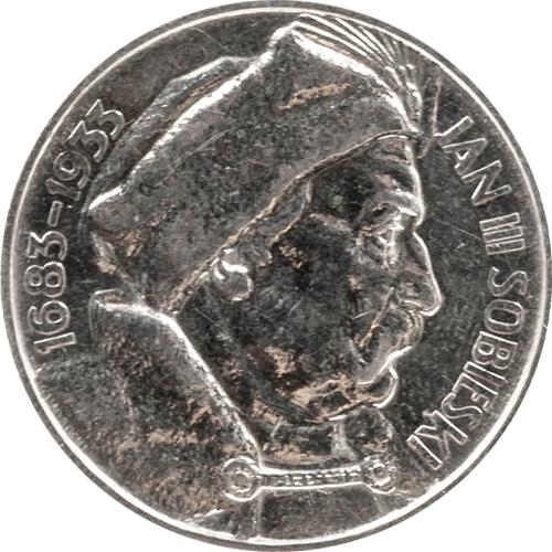 10 zlotych 1933 Poľsko, Jan III Sobieski