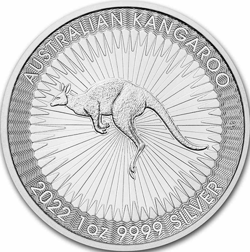 Dollar 2022 Austrália BU 1 Oz Ag Australian Kangaroo (X:11:5)