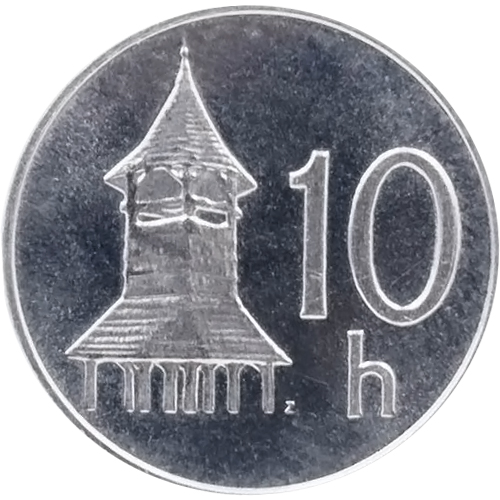 10 Halierov 2000 Slovensko UNC