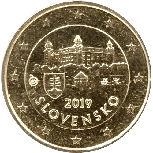 10 cent 2019 Slovensko ob.UNC